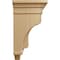 Ekena Millwork 6 1/2"W x 6 1/2"D x 12"H Raised Fluting Corbel, Cherry COR06X06X12RACH - alternate 3